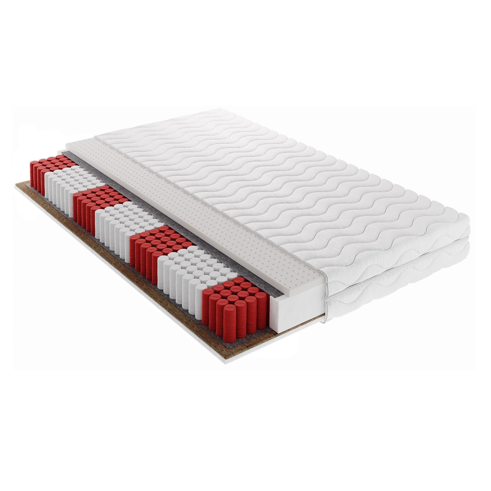 Matras Pocketvering Latex 21 tot 25 cm - Stel zelf samen