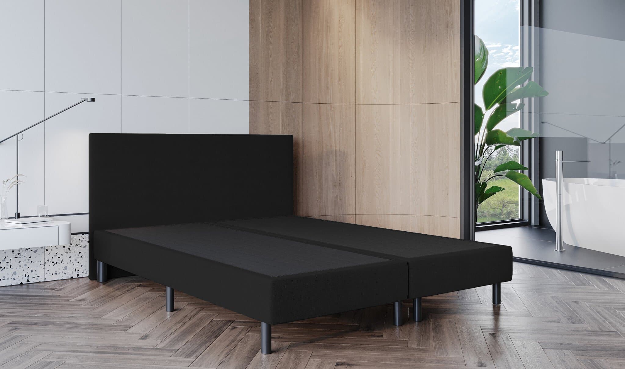 Boxspring Zonder Matras - Direct Leverbaar