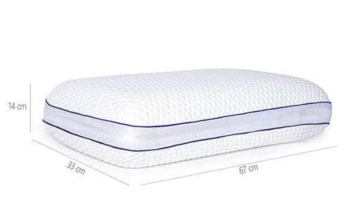 ViscoTex Sandwich kussen | Memory Foam (3 laags)