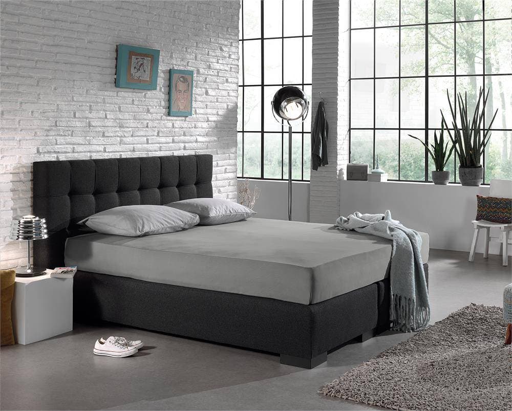 Bedcare Jersey Hoeslaken Matras | Grijs
