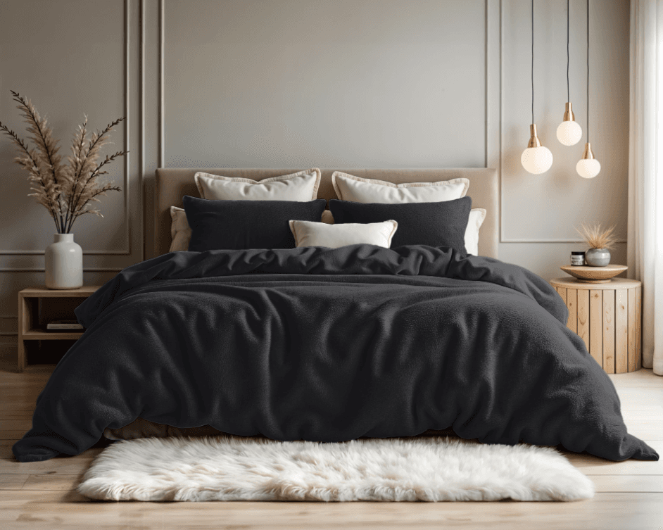 Sleeptime Teddy Katoen Antraciet