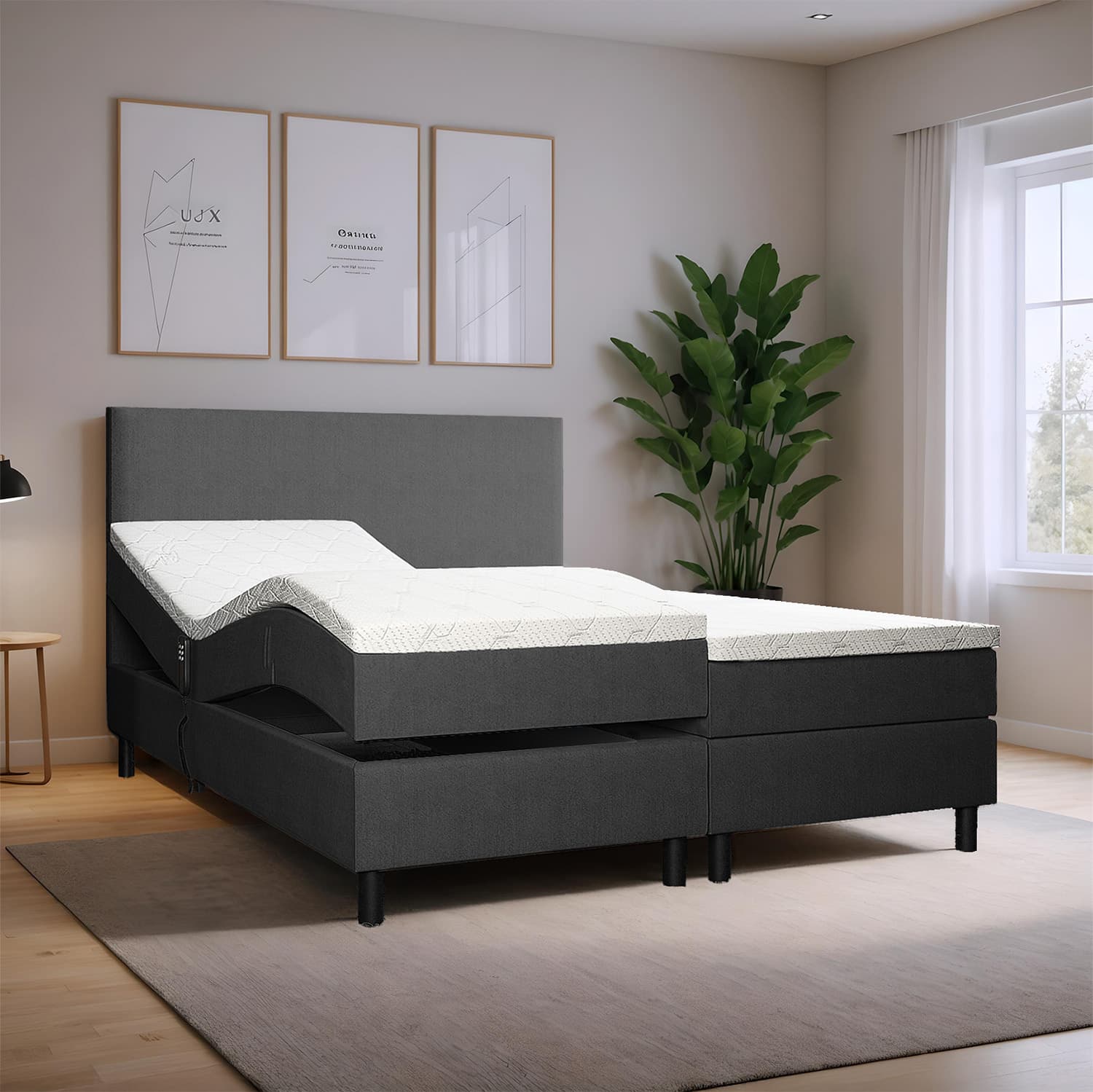 Elektrische Boxspring Basic - Direct Leverbaar