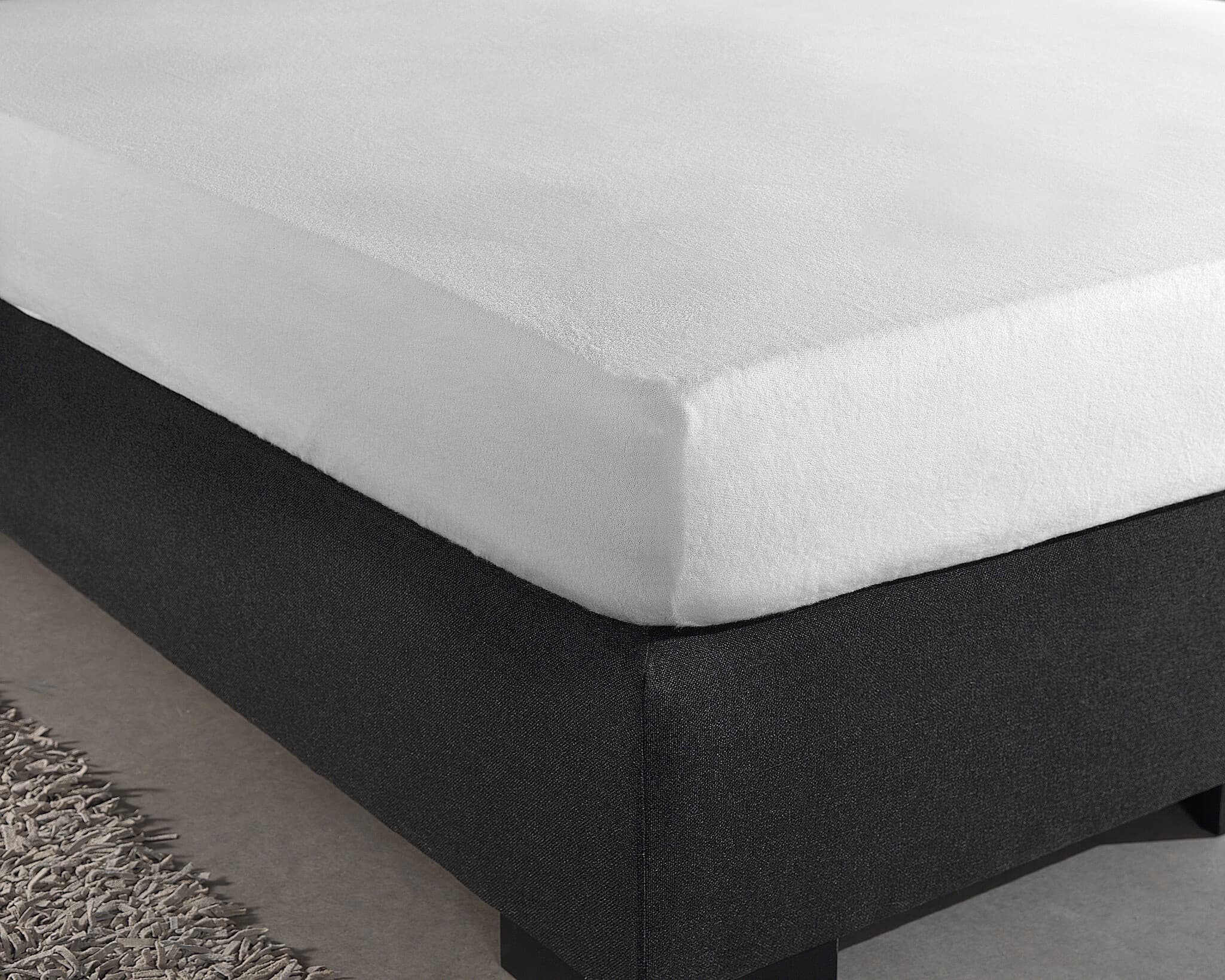 Hotel Home Collection Molton Hoeslaken Wit | Matras - Stretch