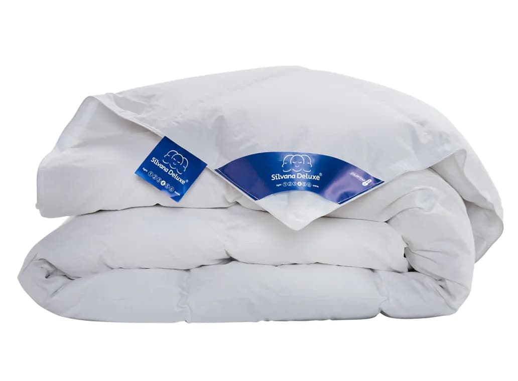 Silvana Deluxe Ganzendons Dekbed - Blauw Medium Warm