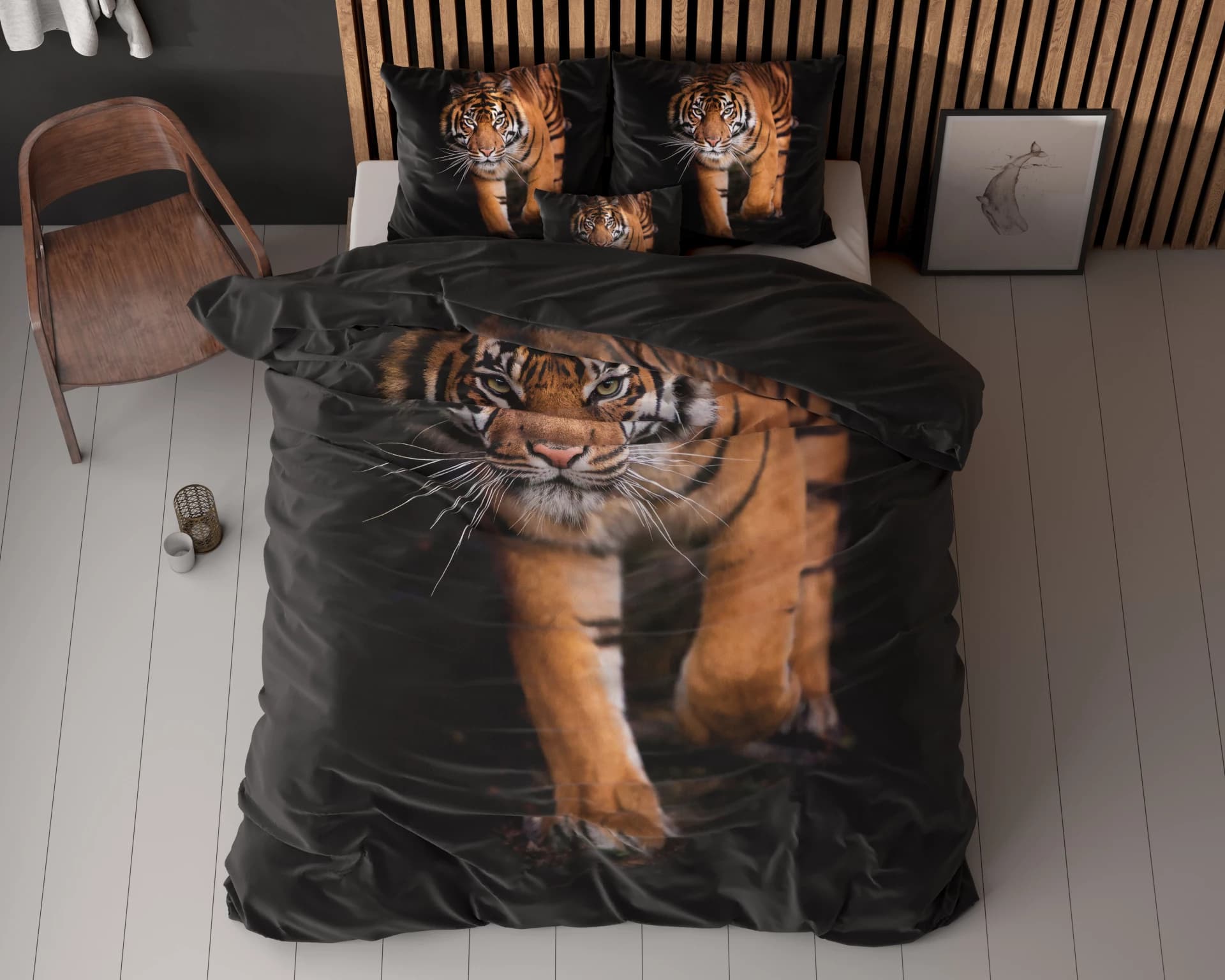 Sleeptime Tiger Icon zwart