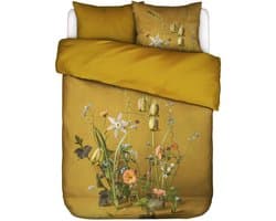 Essenza Ficaria Dekbedovertrek Flower ochre - Lits-Jumeaux - 240x200/220 cm