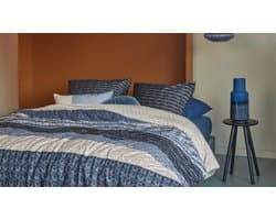 Beddinghouse Lance dekbedovertrek - Tweepersoons - 200x200/220 - Blauw