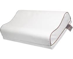 Aanpasbaar contour hoofdkussen van natuurlijk latex - Medium stevigheid - Ergonomische neksteun