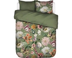 Essenza Filou Dekbedovertrek Forest green - Lits-Jumeaux - 240x200/220 cm