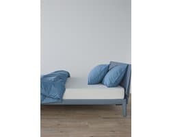 Beddinghouse Jersey - Topper Hoeslaken - 160x200/220 - Gebroken wit