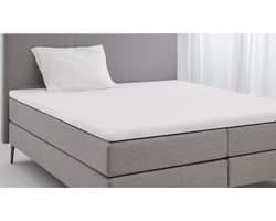 Cinderella - Molton hoeslaken - tot 25 cm matrashoogte - 200x210/220 cm - Wit