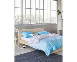 ESPRIT Hilo - Dekbedovertrek - Tweepersoons - 200x200/220 cm - Blue