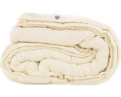 Luxe 4-Seizoenen Wollen Dekbed - 100% Schapenwol - 240x220 cm