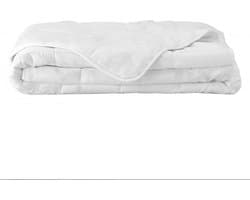 Zomerdekbed - Katoen - Tweepersoons - 200x220cm-(Extra lang) Wit