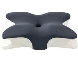 Luxe Vlinder Vorm Kussen Nek Bescherming Trage Rebound Kussen Gezondheidszorg Cervicale Orthopedische Hals Schuim Kussen 65x40x12cm