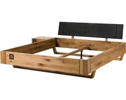 MASSIVMOEBEL24.DE bed KITZBÜHEL #148 natuur 140 x 200 cm