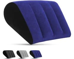 Opblaasbaar Wigkussen - Voor Rugpijn, Draagbaar en Decoratief - Multi-functioneel