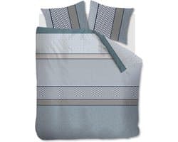 Beddinghouse Maren dekbedovertrek - Lits-Jumeaux - 240x200/220 cm - Blauw