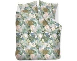 At Home by BeddingHouse  Hidden Dekbedovertrek - Lits-jumeaux - 240x200/220 cm - Groen