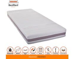 Prestige Pocket Aegis 500 - Koudschuim HR - Koudschuim matras circa 21cm dik - 150x200cm