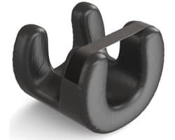 Ergonomisch Hoofdkussen - Orthopedische Kussens - Traagschuim Gezichtskussen - Hoofdsteun - Beauty kussen - Schoonheidskussen - Ultiem Comfort - Gezichtskussen - Geschikt voor Alle Slaaphoudingen - Zwart