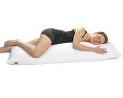 sleepling 40 x 145 cm zijslaper kussen | body pillow | lang kussen met hoes van 100% zachte microvezel | slaapkussen voor zijslapers | 60 graden wasbaar