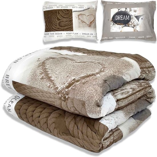 Dekbed zonder overtrek - All year 240x220cm - Dream - Wasbaar Dekbed Zonder Overtrek – Hypoallergeen & Antibacterieel – 30 dagen proefslapen - Wasbaar hoesloos dekbed - Bedrukt dekbed - zomerdekbed & winterdekbed