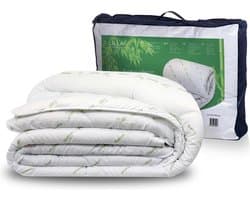 LILLA24 - 240x220 - Bamboe zomerdekbed - Enkel dekbed - Warmteklasse 4 - Anti-allergisch - 30 dagen proefslapen - Verkoelend dekbed