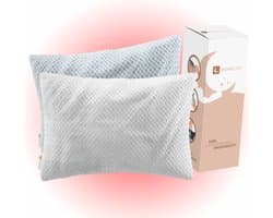 DreamPillow® Hoofdkussen - Traagschuim Hoofdkussen - Hoofdkussen Nekklachten - 30 Dagen Proefslapen - Geschikt voor RUG, Buik en ZIJ slapers - Afstelbaar Design - Orthopedisch - Memory Foam - Warme en Koude kant -