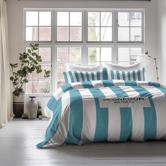 Dekbedovertrek McGregor - Classic Lichtblauw 2 persoons 200x220