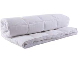 Onderbed matrastopper soft, luxe 3D-massage-onderbed, origineel Oeko-TEX, wit, 160x200 cm