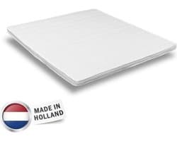 Topdekmatras - Topper 200x200 - NASA traagschuim 8cm – Medium