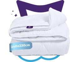 Slaapspeciaal - Every Season 4 Seizoenen Dekbed | 240x220 cm - Dekbed Geschikt Voor Alle Seizoenen - Zomerdekbed & Winterdekbed - Anti Allergie - Hoogwaardige Ultra Soft - Hotelkwaliteit - Tweepersoons Dekbed - Lits-jumeaux XL