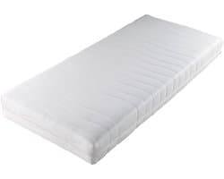 Easy Bedden - 140x200 - 20 cm dik - 7 zones - Koudschuim HR45 Matras - Afritsbare hoes - Premium hotelkwaliteit - 100 % veilig