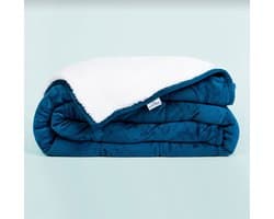Nordic Paradise – Cozy Verzwaringsdeken – 9.0kg – Weighted Blanket – Verzwaarde Deken – Zwaartedeken – Warm – 150x200 cm – Donkerblauw