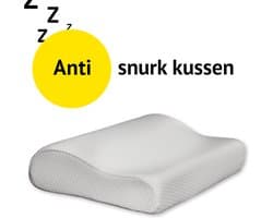 Anti snurk traagschuim kussen