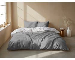 Zohome Dekbedovertrek Pantera - Grey - Dierenprint - Dekbedovertrek 200x200/220 cm - 100% Microvezel - Tweepersoons Dekbedovertrek