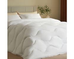 CASABEL Dekbed 200x200 - Vulling met hoge dichtheid 700 g/m² holle vezels