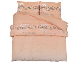 Dekbedovertrekset | Beddengoed 260x220 cm katoen roze