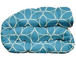 Premium Dekbed bedrukt - Zonder hoes ( 2 in 1 ) - Tweezijdig - 1 persoon -140 x 200 cm - ChicflowerBlue / Chicflower
