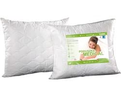 AMW Medical Serie - Anti-allergische Kussen - 50x80 cm - Wasbaar - Ademend