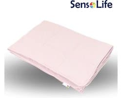 SensoLife Verzwaringsdeken DELUXE -  7 kg - 140x200cm - Velvet - Weighted blanket
