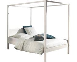 Vipack Hemelbed Pino - 140 x 200 cm - wit