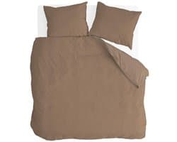 Byrklund Dekbedovertrek Soft & Fluffy - 200x220 - 100% Polyester - Taupe