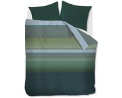Beddinghouse Romeo dekbedovertrek - Lits-Jumeaux - 240x200/220 cm - Blauw Groen