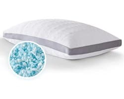 Traagschuim Kussen - Queen Size Kussen - Comfortabel Slapen - Verstelbare Vulling - Queen Size - Wit