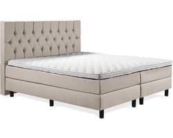 Boxspring Luxe 180x220 Capiton beige
