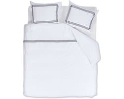 Rivièra Maison Leandro dekbedovertrek - Lits-Jumeaux - 240 x 200/220 cm - Marineblauw