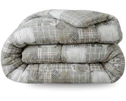 Zelesta Comfort Design Patchwork Hearts 240x200cm - Dekbed zonder overtrek - 30 dagen proefslapen - Wasbaar hoesloos dekbed - Bedrukt dekbed - Dekbed met print - All Year Winterdekbed & Zomerdekbed