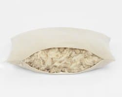 NaturaBed | Home of Wool – Wollen Kussen – 60x70 cm - 100% Natuurlijk & Verstelbaar - Hypoallergeen